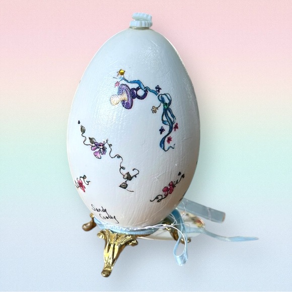 𝑯𝒂𝒏𝒅𝒎𝒂𝒅𝒆 Goose Egg Creation, Baby Boy GIFT - Picture 3 of 10